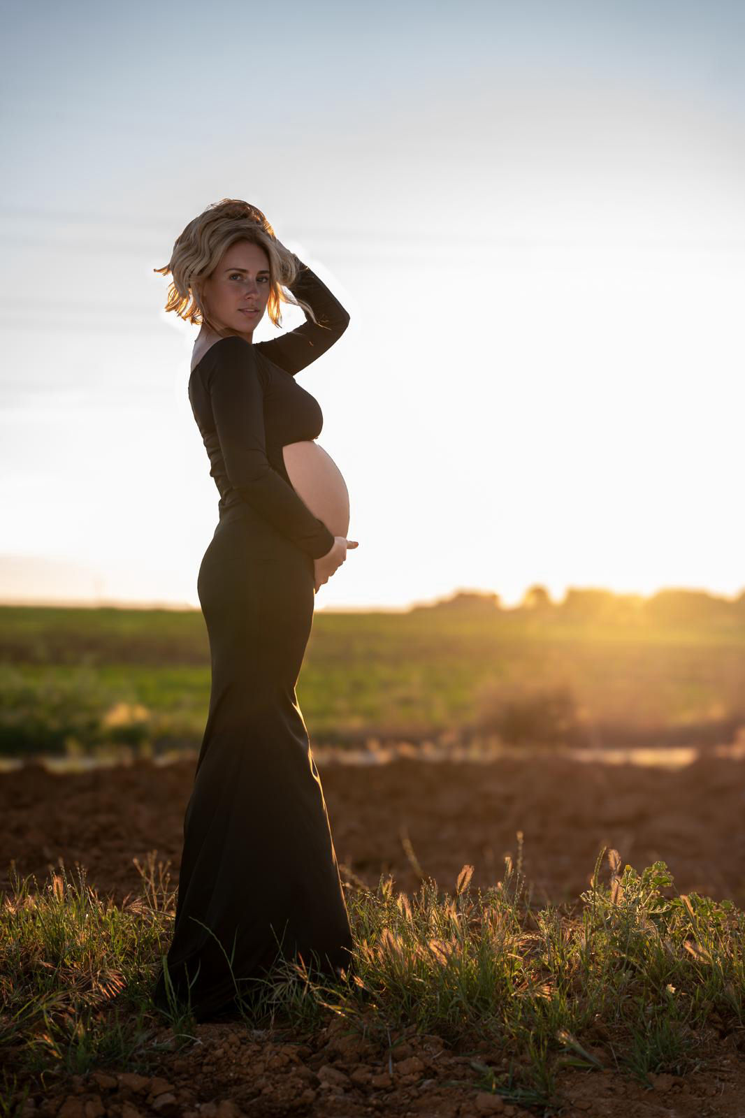 sesion fotografica embarazada barriga sevilla